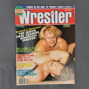 The Wrestler Magazine August 1979 Backlund Bockwinkel Sonny King‎ Steve Travis